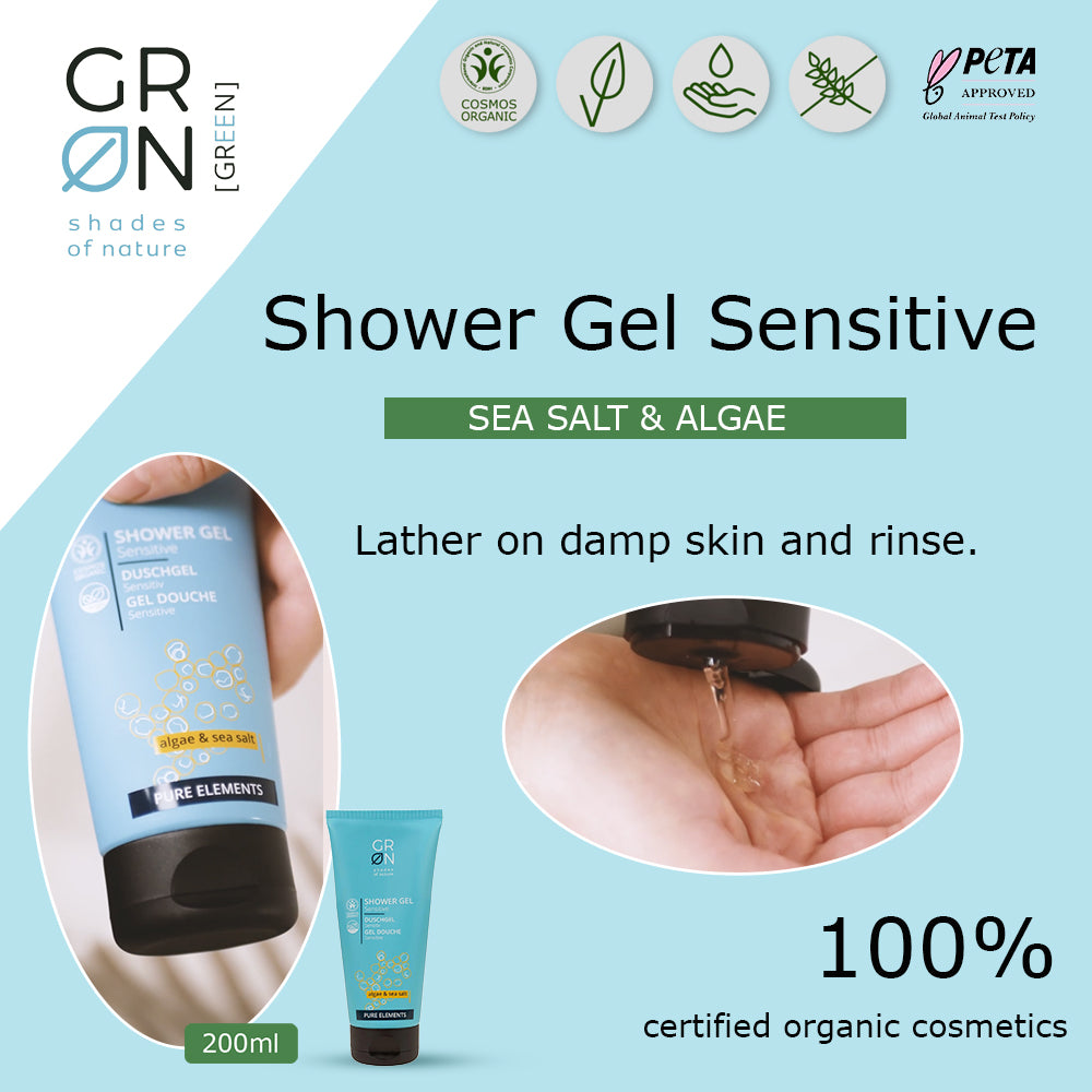 GRN Alga & Sea Salt Shower Gel