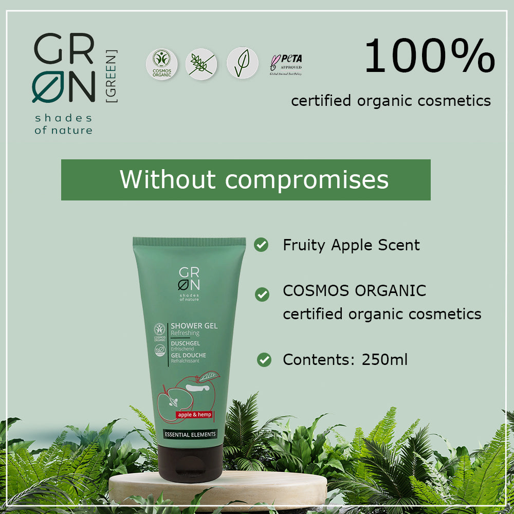 GRN Refreshing Shower Gel Apple & Hemp