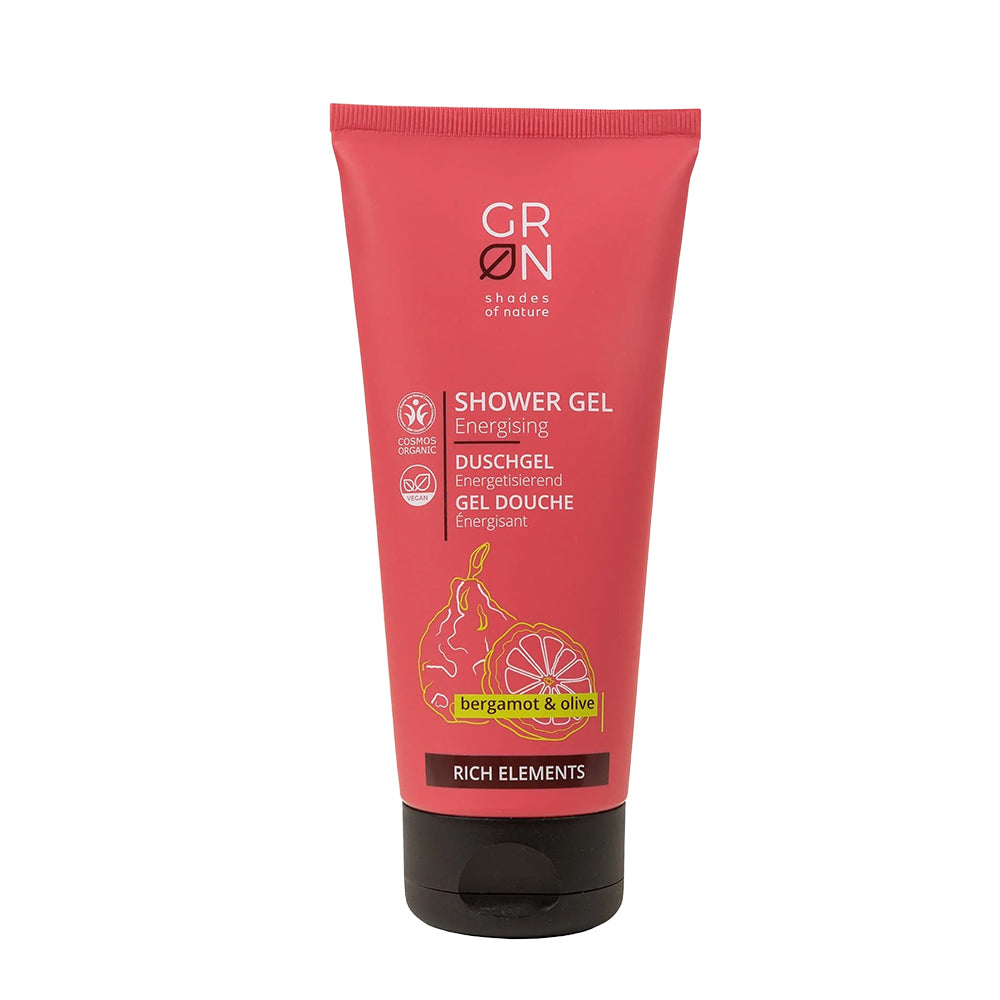 GRN Energising Shower Gel Bergamot & Olive