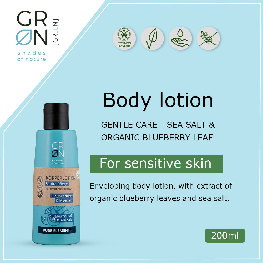 GRN Body Lotion Gentle Care Blueberry Leaf & Sea Salt