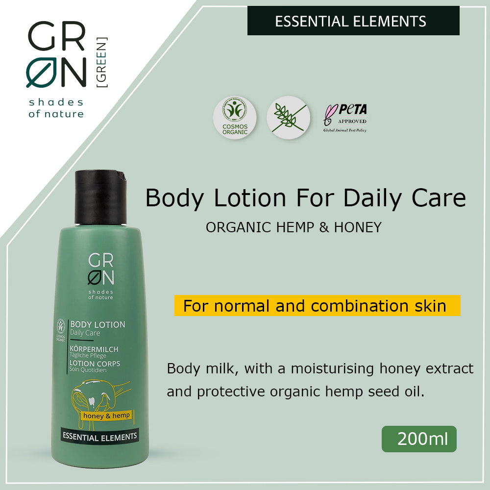 GRN Body Lotion Daily Care Honey & Hemp