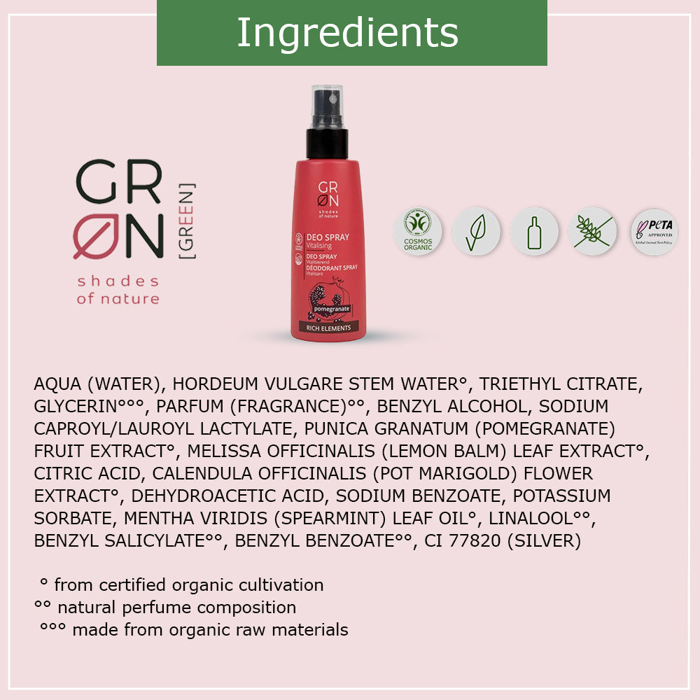 GRN Pomegranate Deo Stick