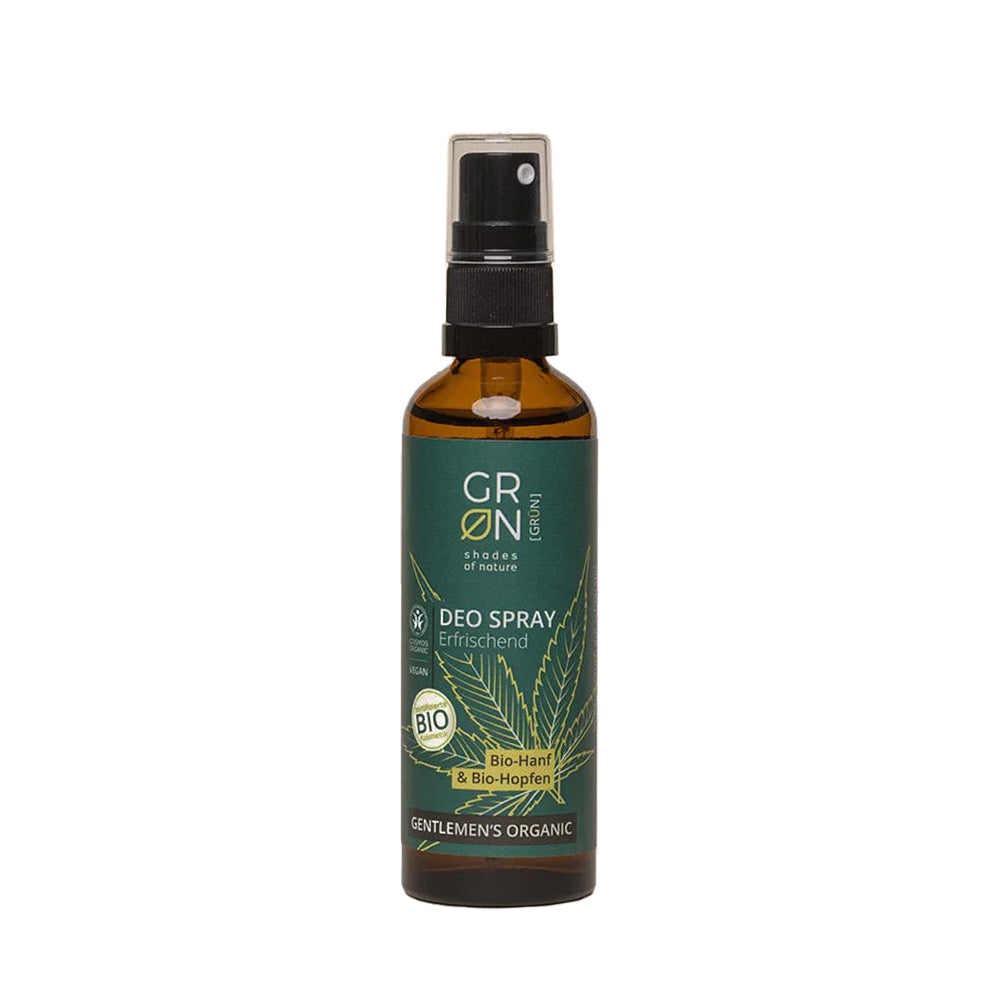 GRN Gentlemen's Organic Deo Spray Hemp & Hops