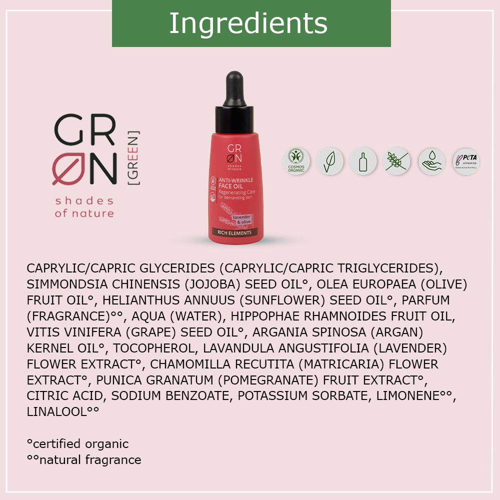 GRN Anti-Wrinkle Face Oil