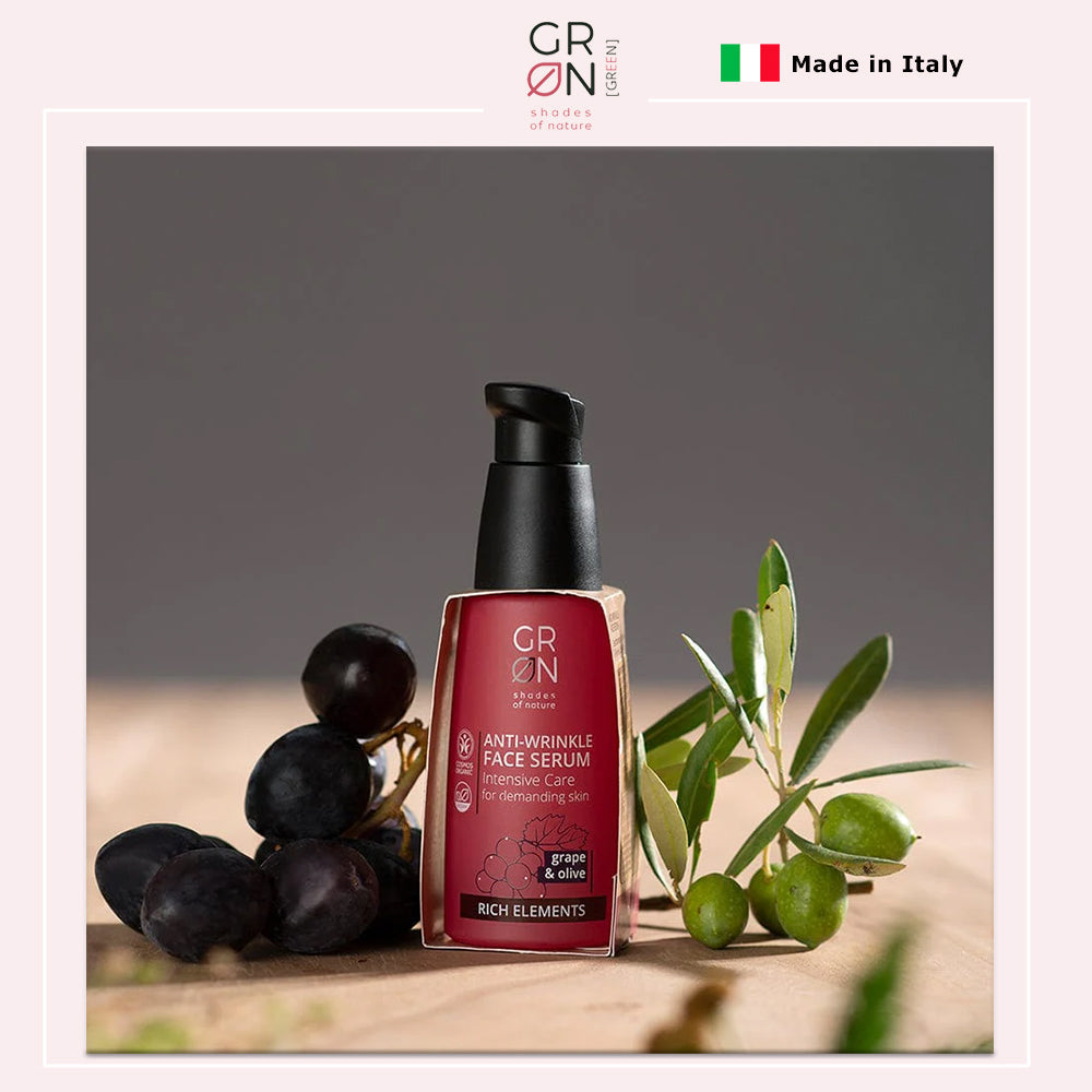 GRN Anti-Wrinkle Face Serum Intensive Care Grape & Olive