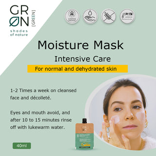 GRN Moisturising Mask Intensive Care Honey & Hemp