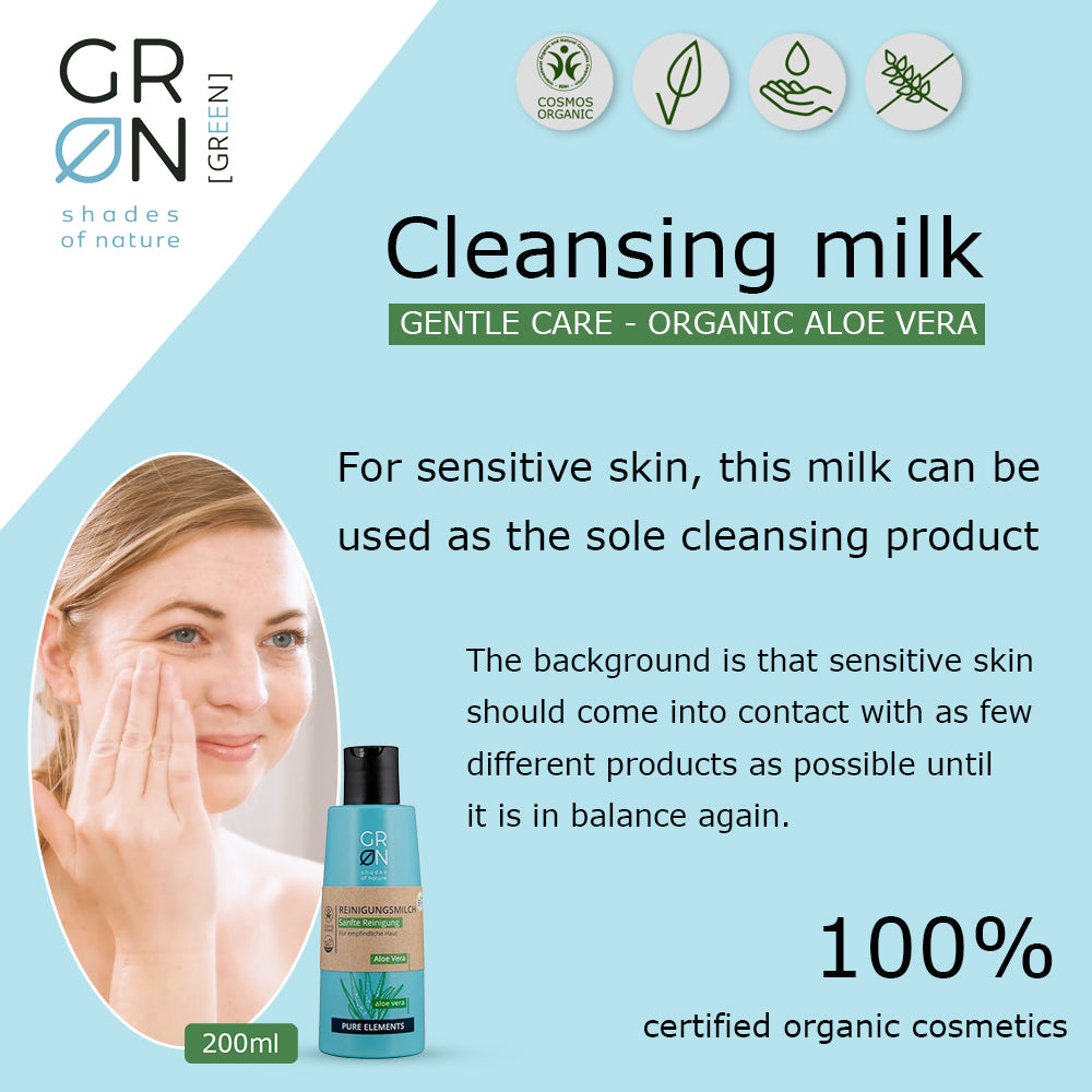 GRN Cleansing Milk Gentle Aloe Vera