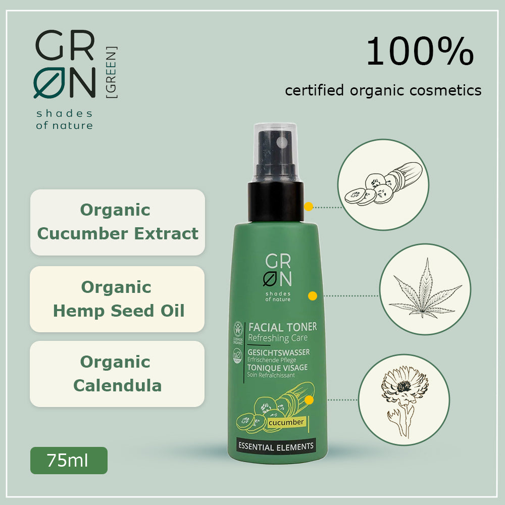 GRN Facial Toner Refreshing Care Cucumber