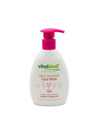 VITALKIND Girl Ultra Sensitive Face Wash, 200 ml