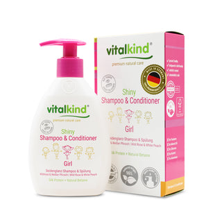 VITALKIND Girl Shiny Shampoo & Conditioner, 200 ml