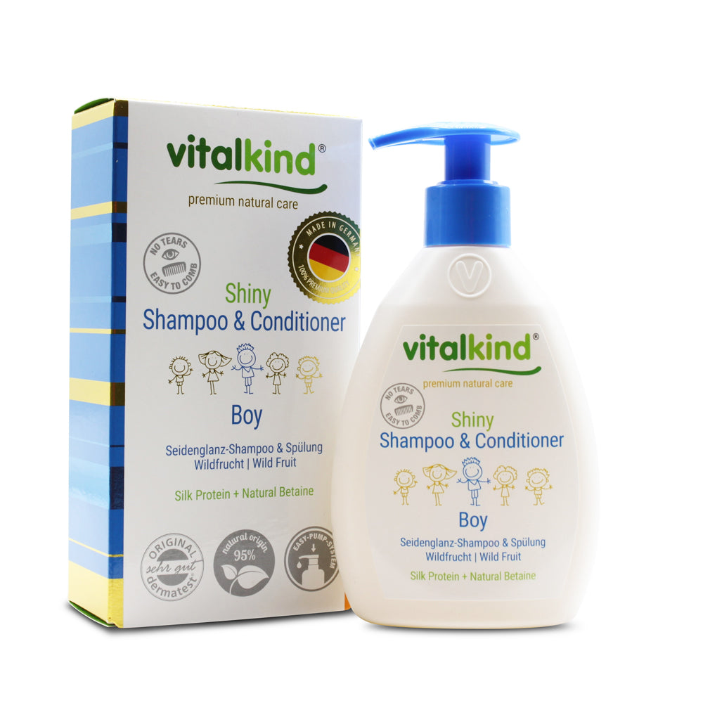 VITALKIND Boy Shampoo & Conditioner Shiny