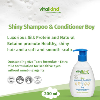 VITALKIND Boy Shiny Shampoo & Conditioner, 200 ml