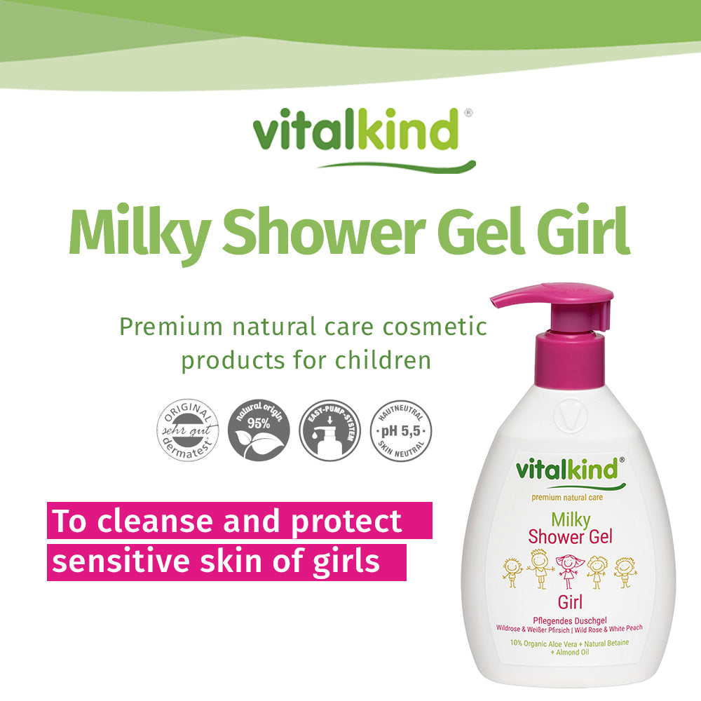 VITALKIND Girl Milky Shower Gel