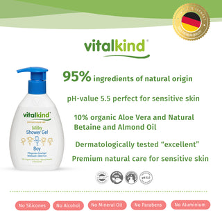 VITALKIND Boy Milky Shower Gel, 200 ml