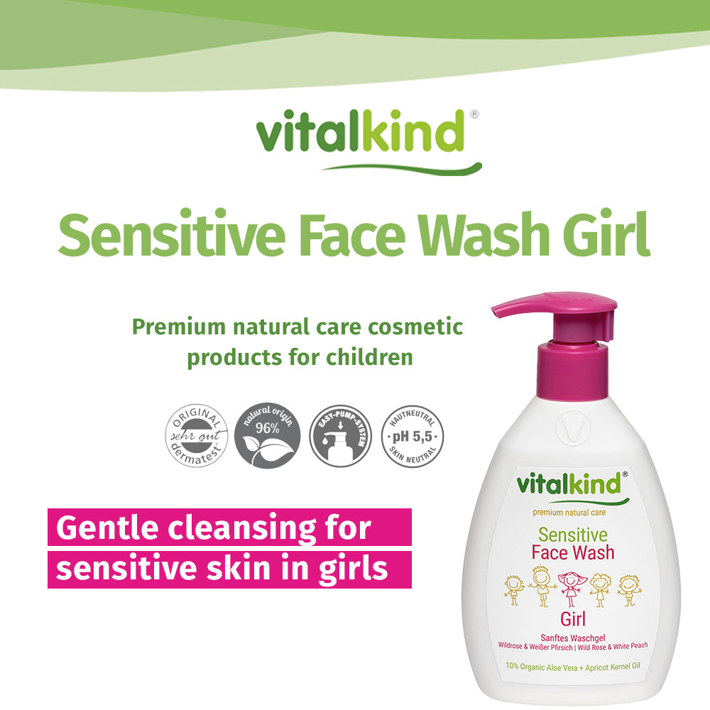 VITALKIND Sensitive Face Wash Girl