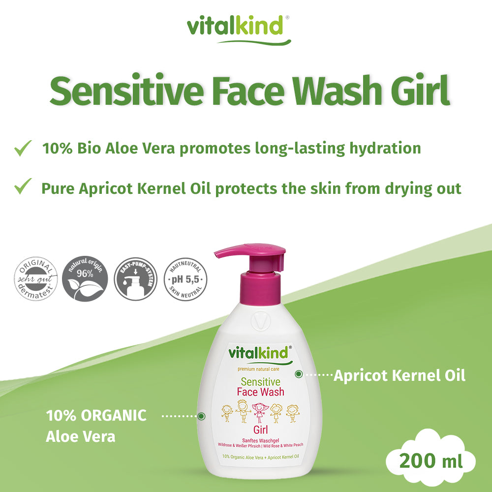 VITALKIND Sensitive Face Wash Girl