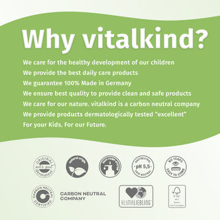 VITALKIND Girl Sensitive Face Wash, 200 ml