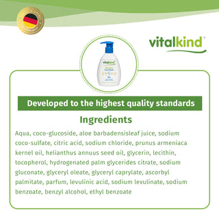 VITALKIND Boy Sensitive Face Wash, 200 ml