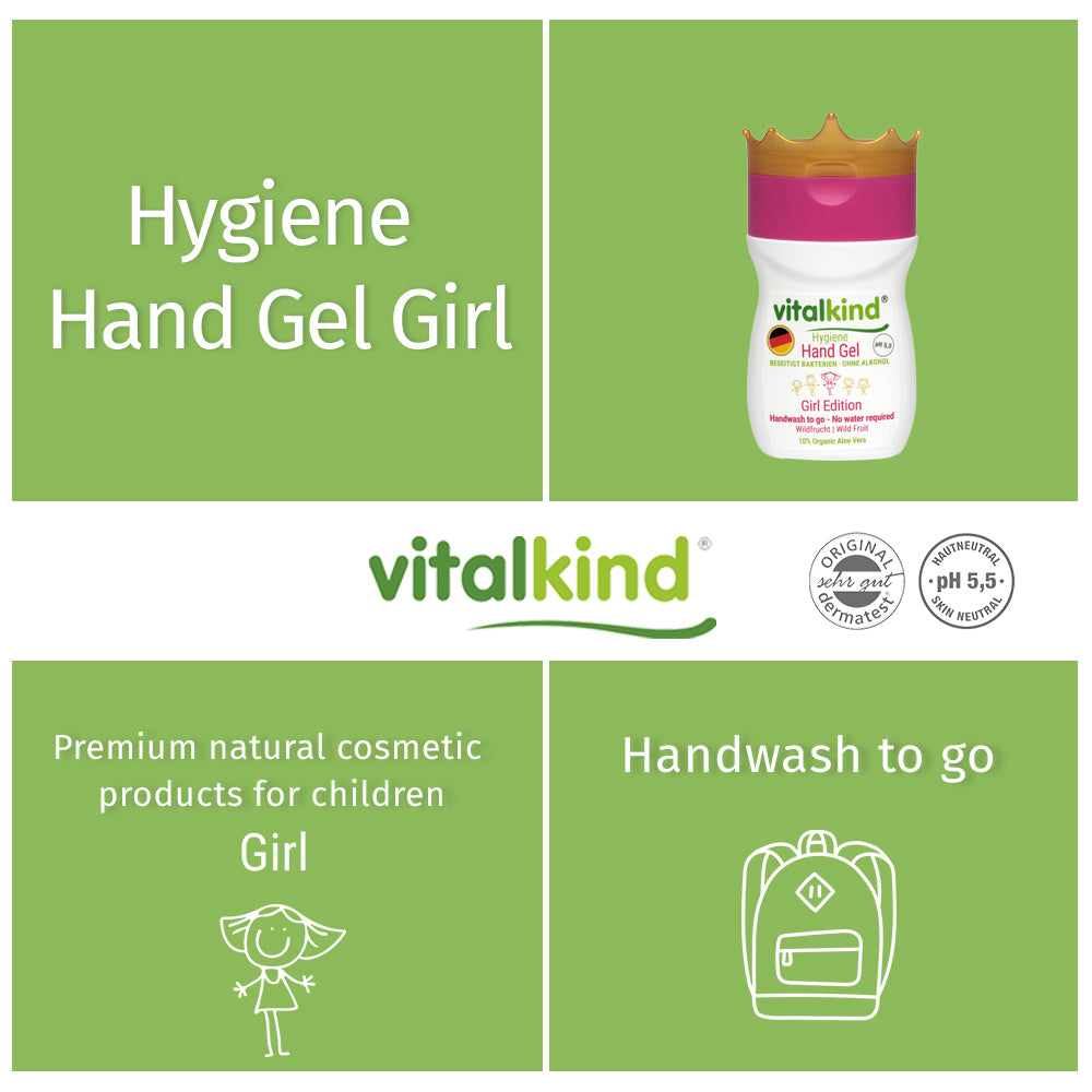 VITALKIND Girl Hygiene Hand Gel