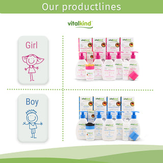 VITALKIND Girl Hygiene Hand Gel, 40 ml