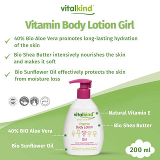 VITALKIND Girl Vitamin Body Lotion, 200 ml