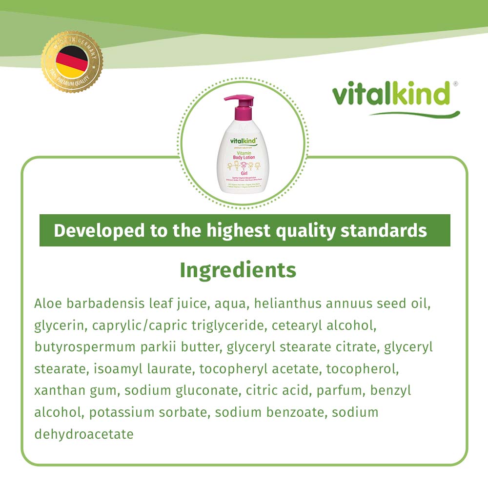 VITALKIND Girl Body Lotion Vitamin