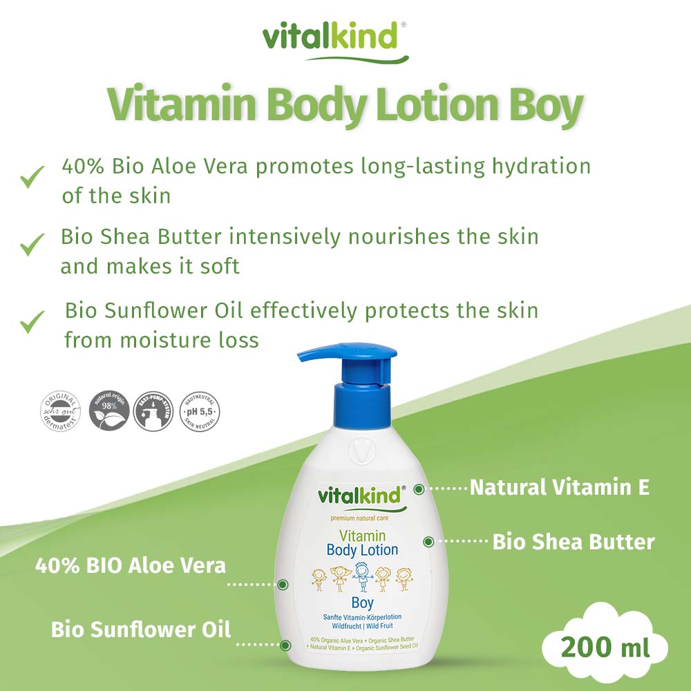 VITALKIND Boy Body Lotion Vitamin