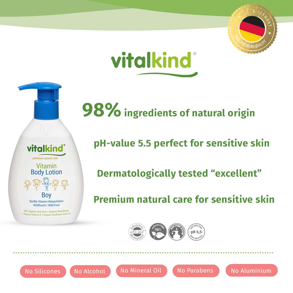 VITALKIND Boy Body Lotion Vitamin