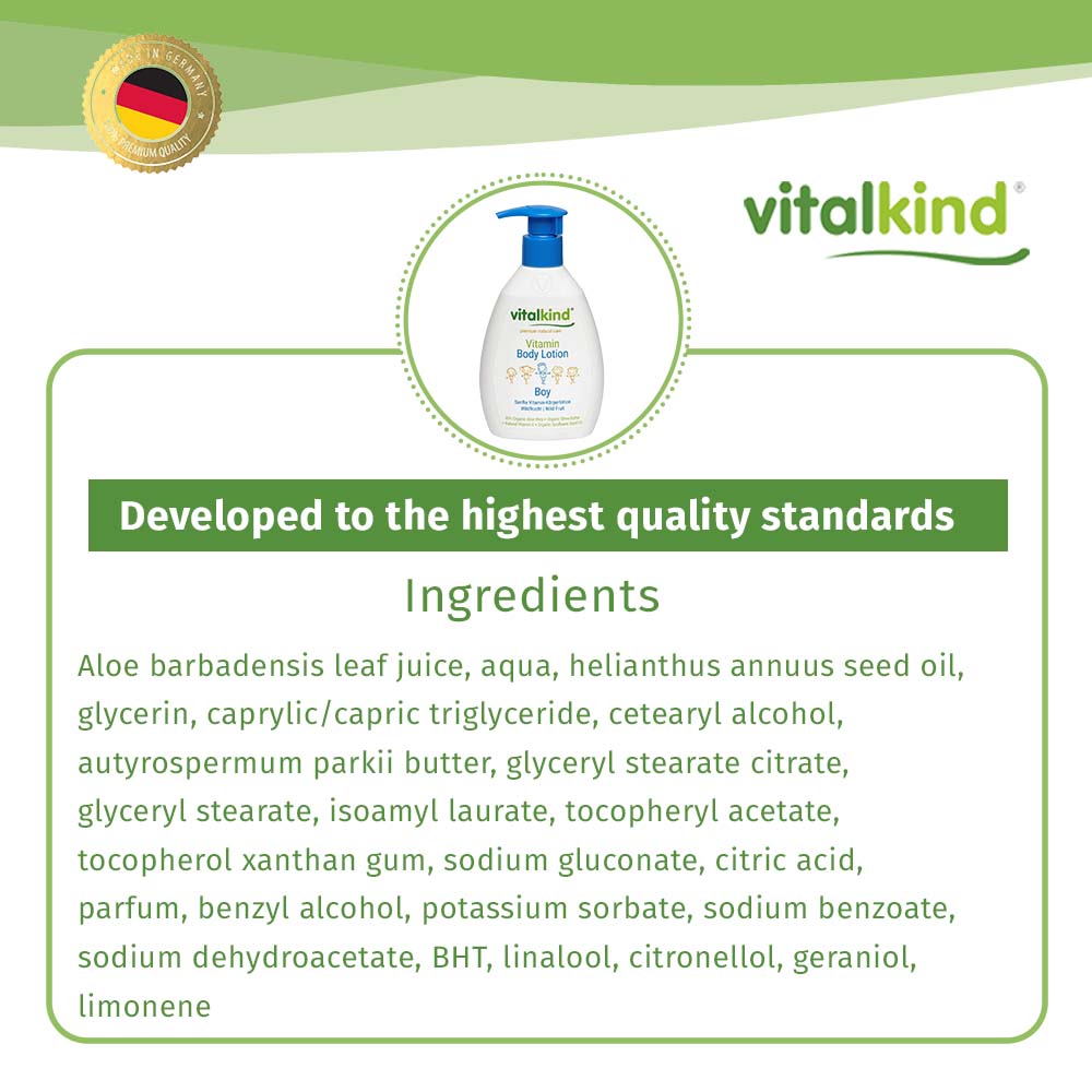 VITALKIND Boy Body Lotion Vitamin