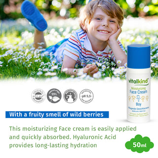 VITALKIND Boy Moisturizing Face Cream, 50 ml
