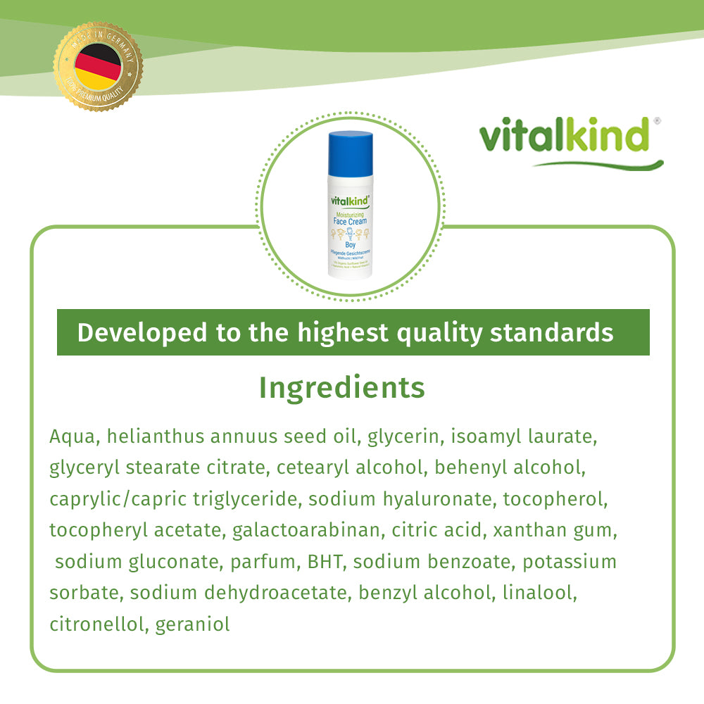 VITALKIND Boy Moisturizing Face Cream