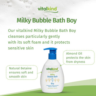 VITALKIND Boy Milky Bubble Bath, 200 ml