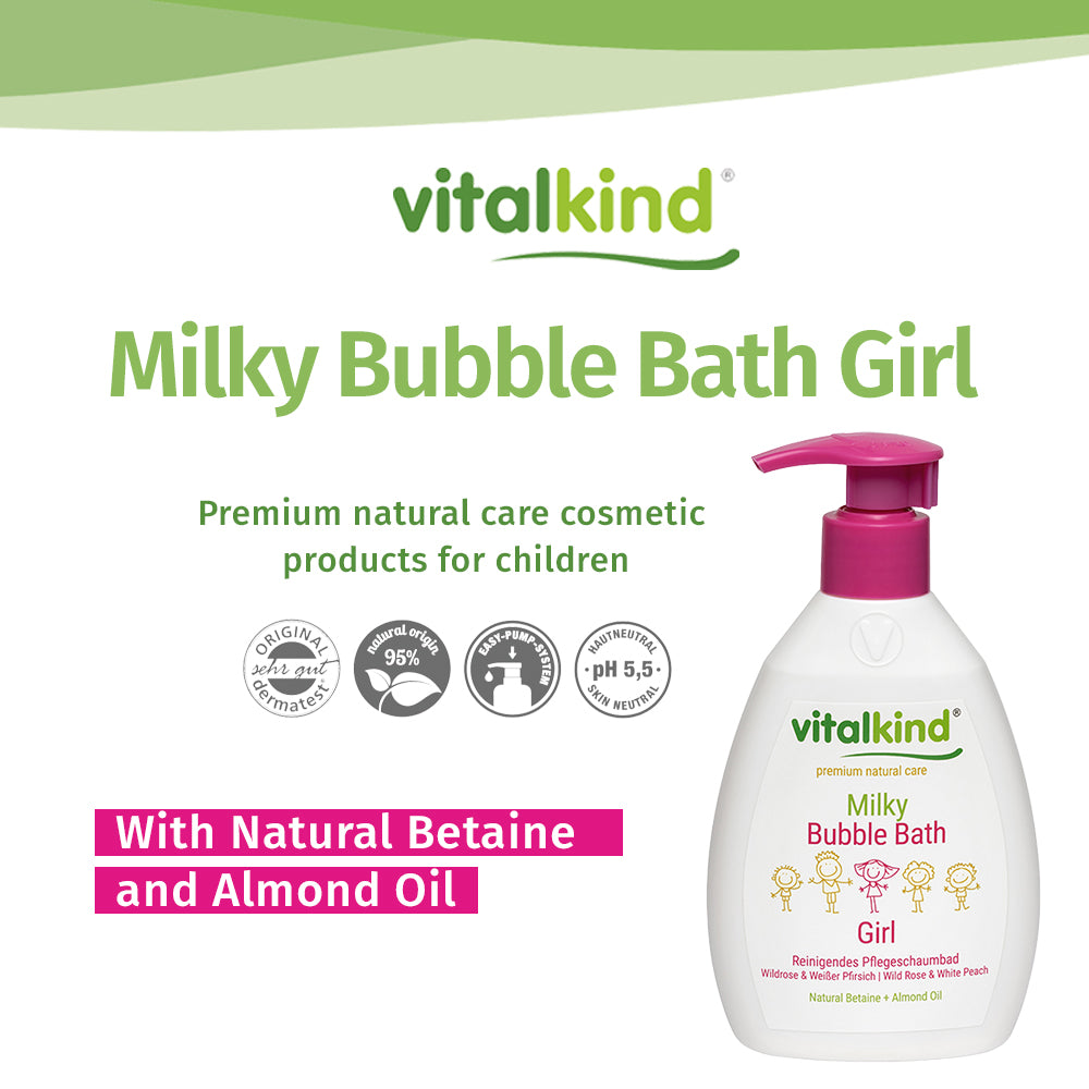 VITALKIND Girl Milky Bubble Bath