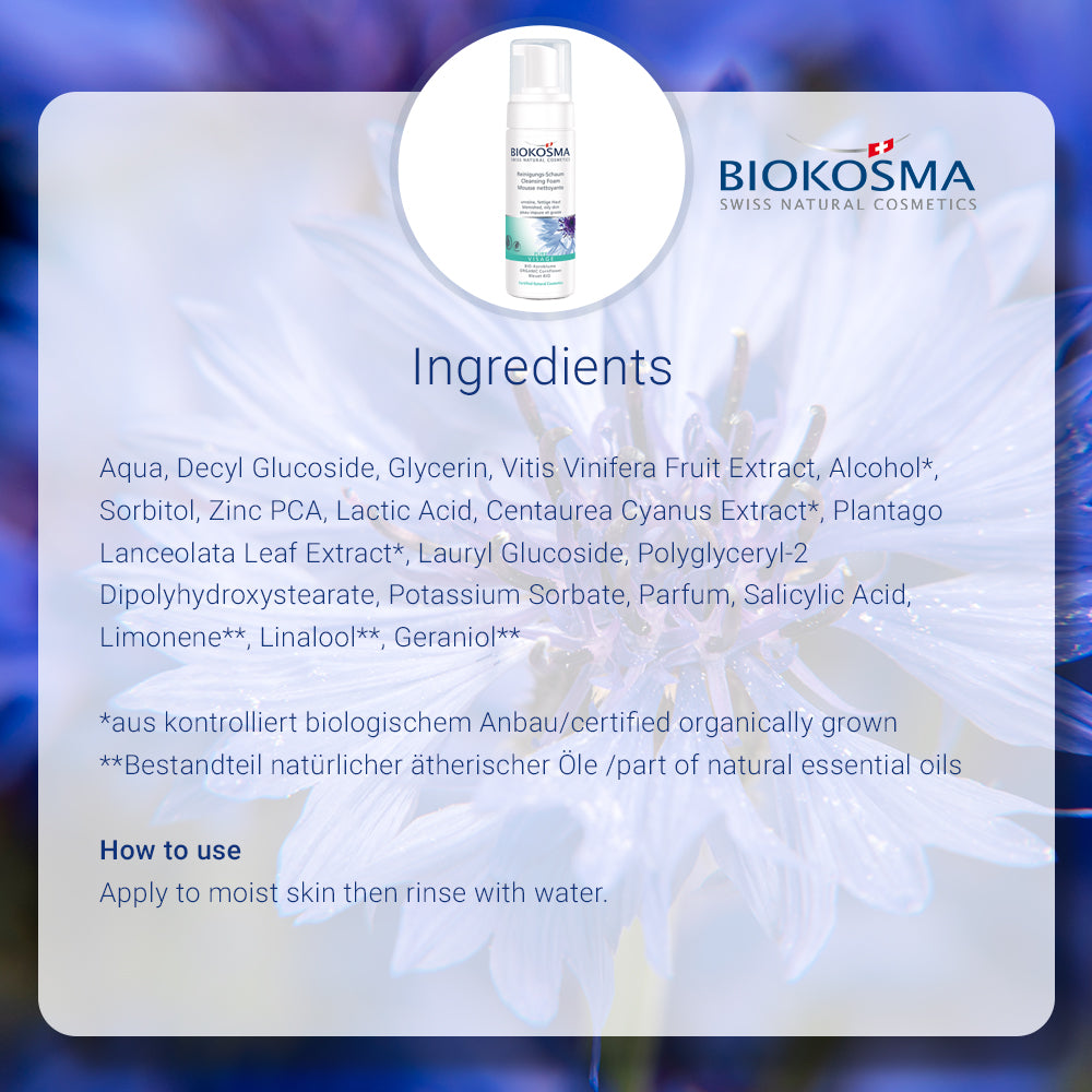 BIOKOSMA Cleansing Foam