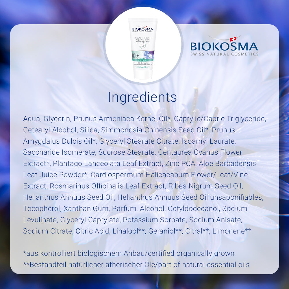 BIOKOSMA Regulating 24h cream