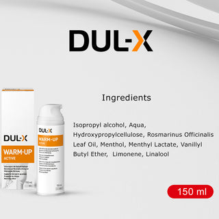 DUL-X Warm-Up Active Gel, 150 ml
