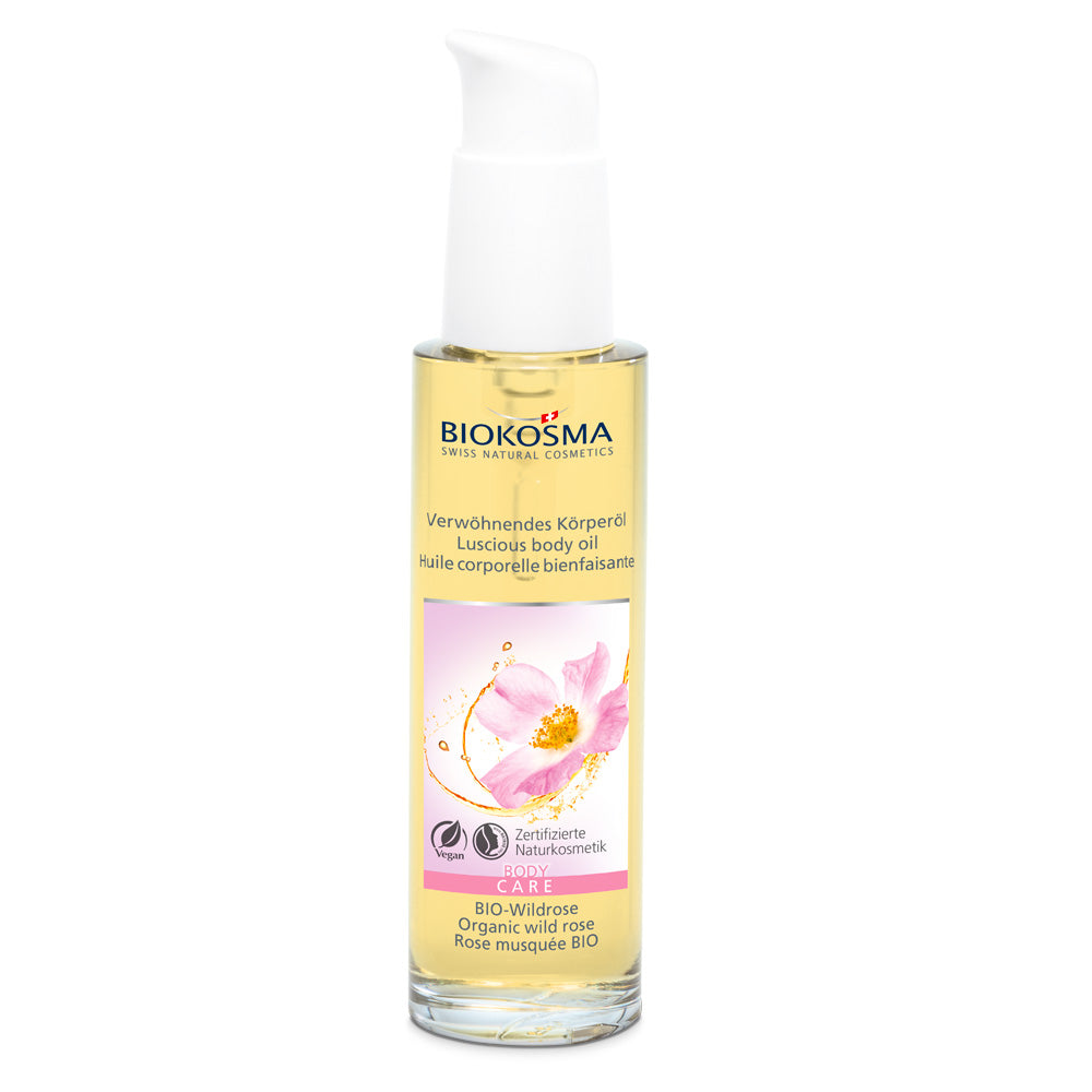 BIOKOSMA Body Oil Organic Wild Rose