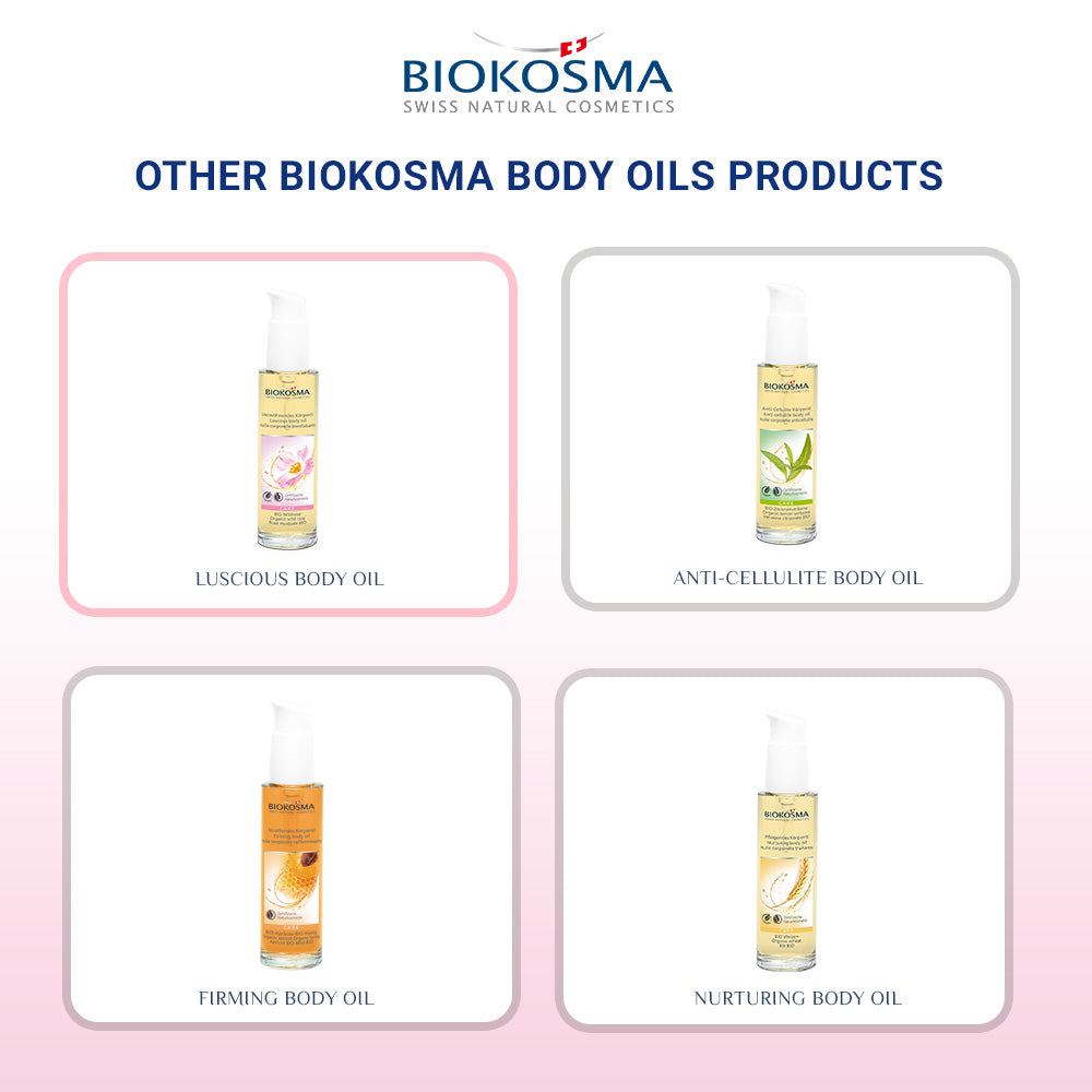 BIOKOSMA Body Oil Organic Wild Rose