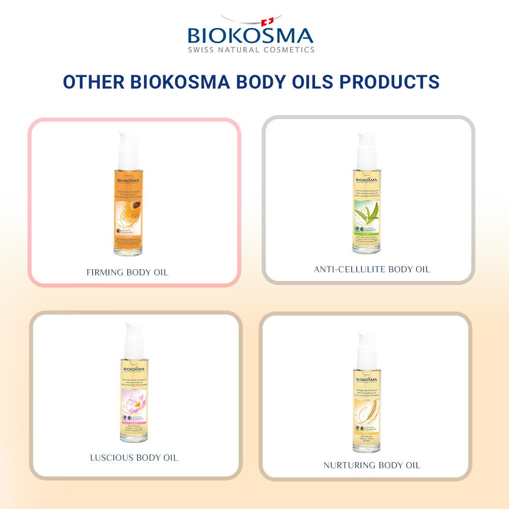 BIOKOSMA Body Oil Organic Apricot-Organic Honey