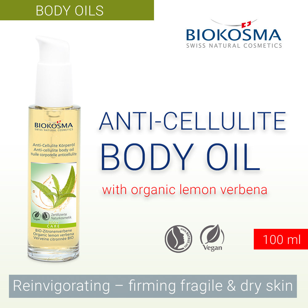 BIOKOSMA Body oil organic lemon verbena