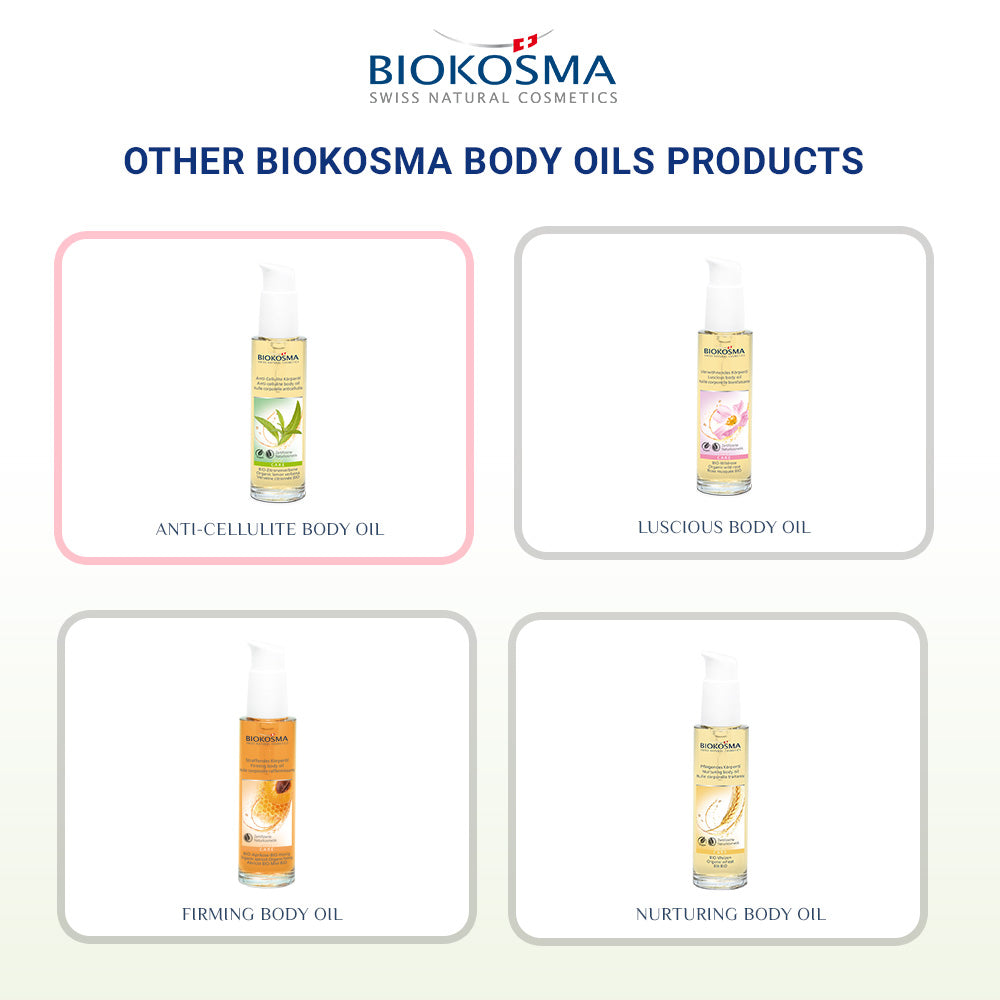 BIOKOSMA Body oil organic lemon verbena