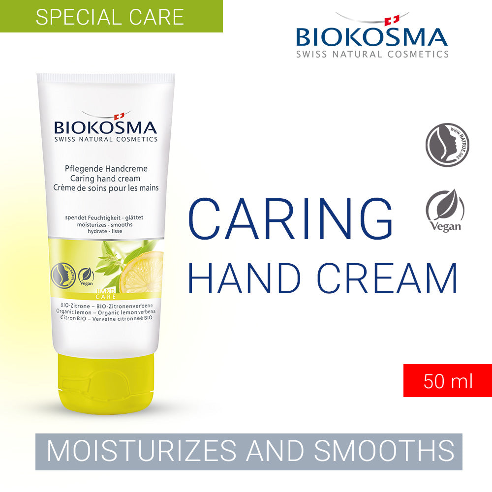 BIOKOSMA Caring Hand Cream Organic Lemon/Lemon Verbena