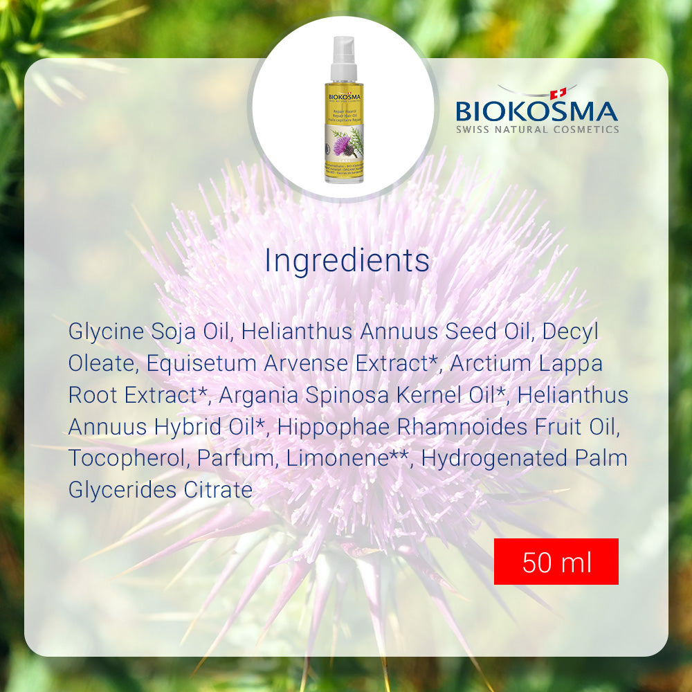 BIOKOSMA Repair hair oil