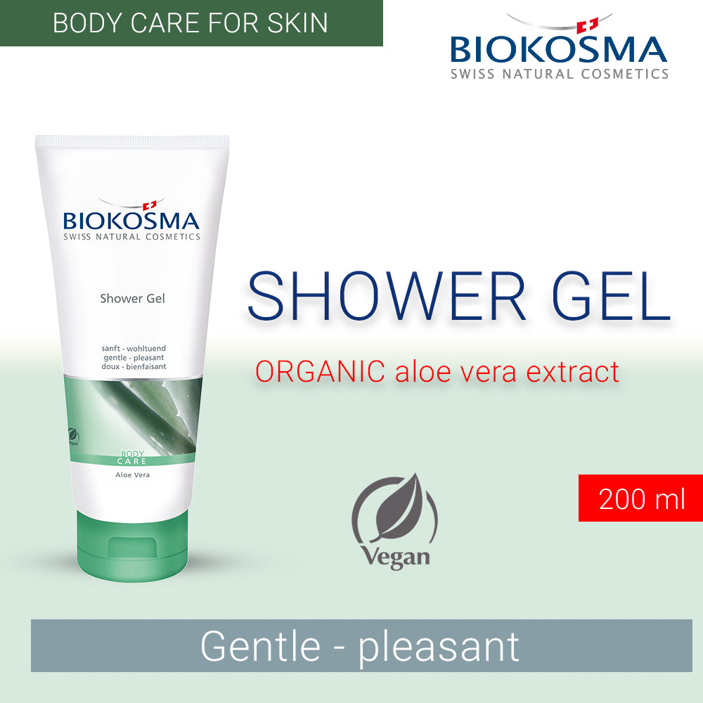 BIOKOSMA Shower & bath aloe vera