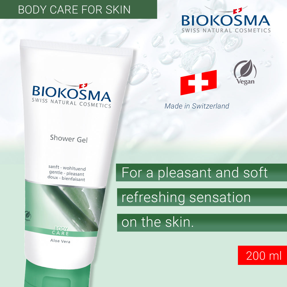 BIOKOSMA Shower & bath aloe vera