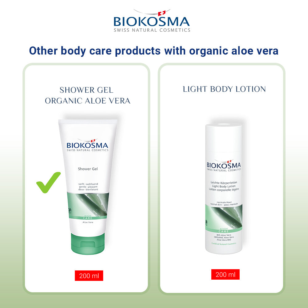 BIOKOSMA Shower & bath aloe vera