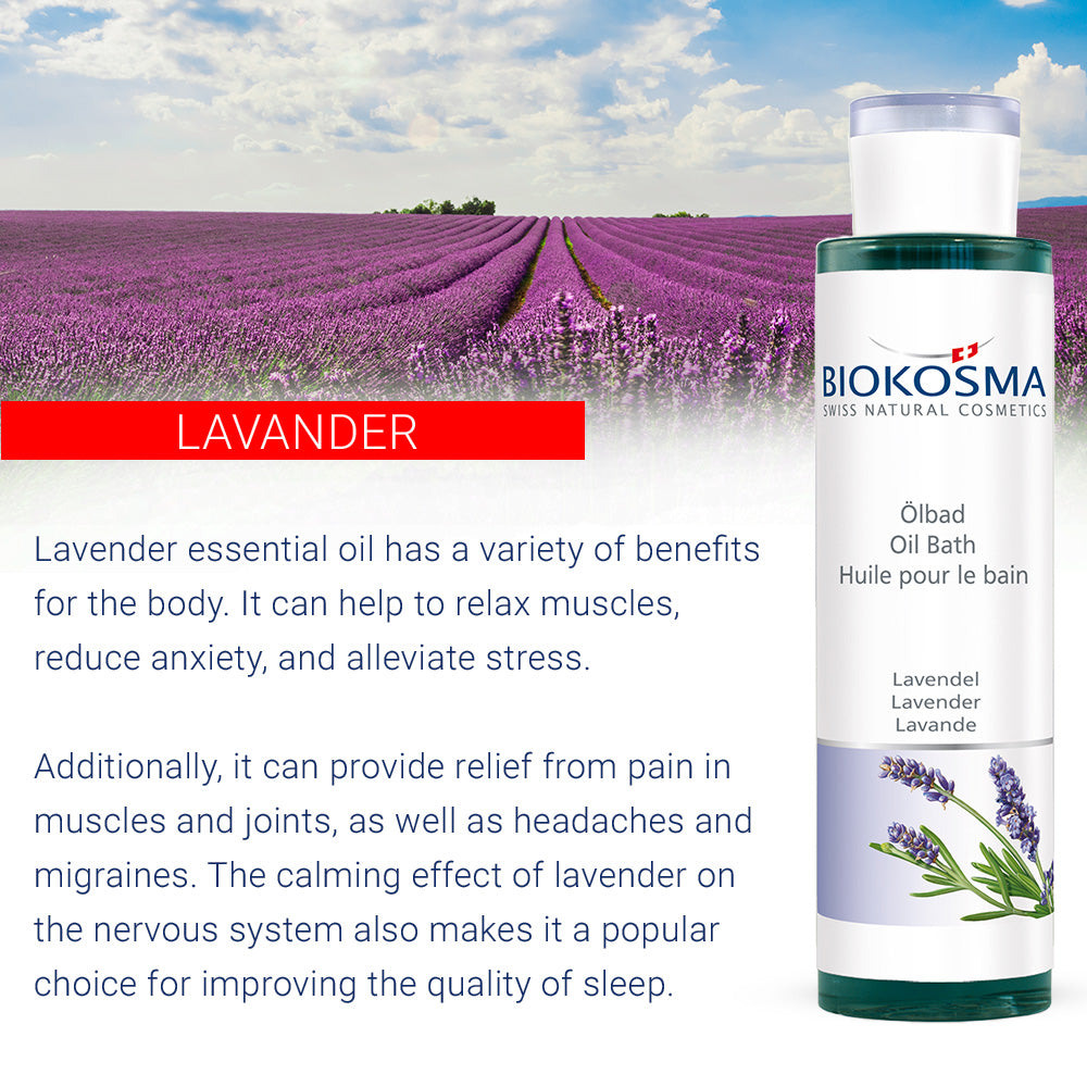 BIOKOSMA Oil bath lavender