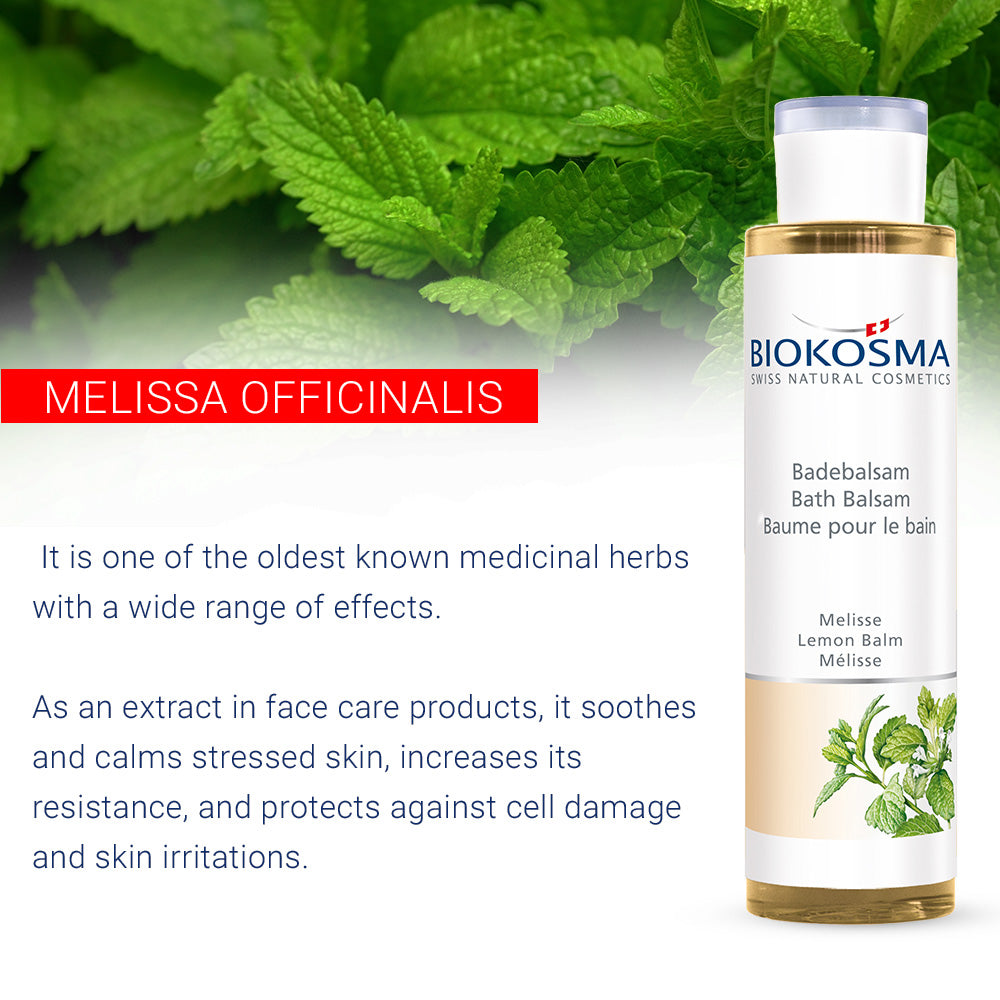 BIOKOSMA Bath Balsam Lemon Balm