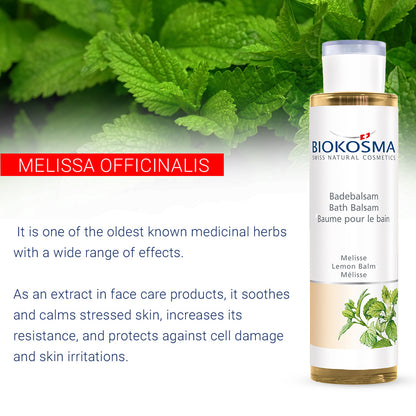 BIOKOSMA Bath Balsam Lemon Balm