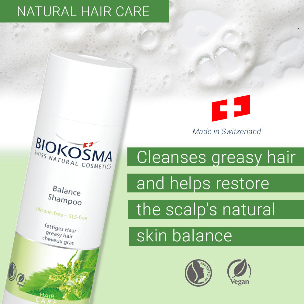 BIOKOSMA Shampoo balance nettle